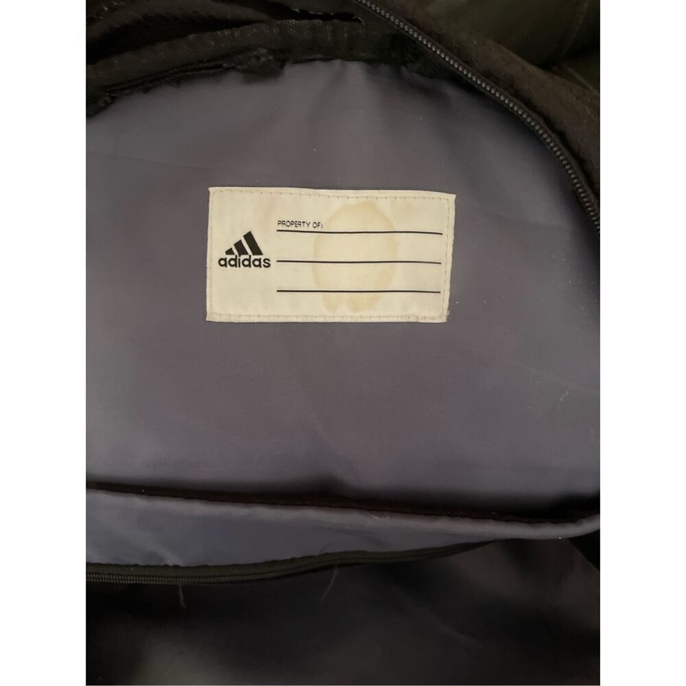 Adidas Black Backpack School Travel‎ Bag - Picture 2 of 4